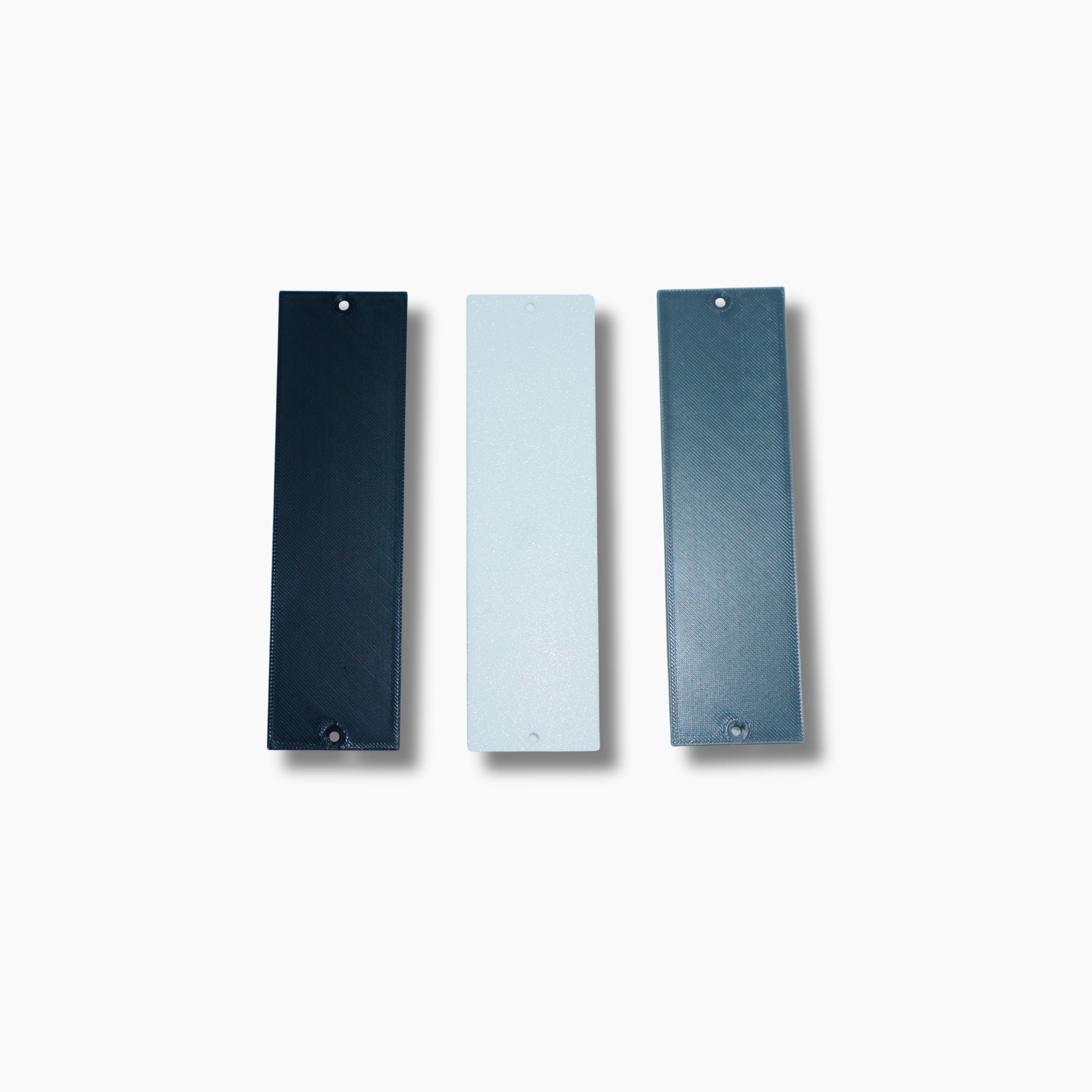 500 Series API Format Blank Panels in Black Silver or White