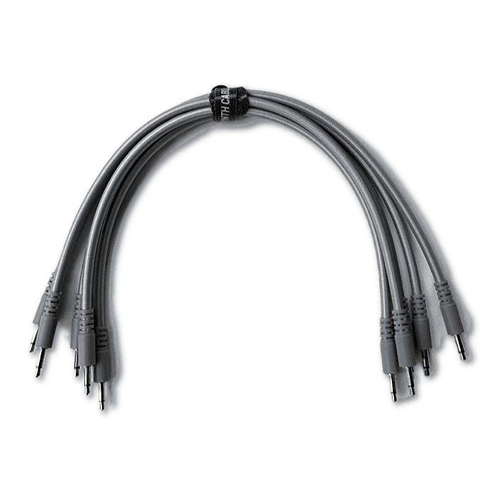 3.5mm ts grey synthesizer cable